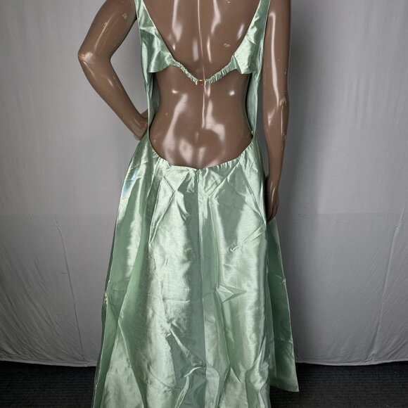 NEW MARE MARE Women’s Fit & Flare Midi Dress Size XL Moss Green - Picture 7 of 11